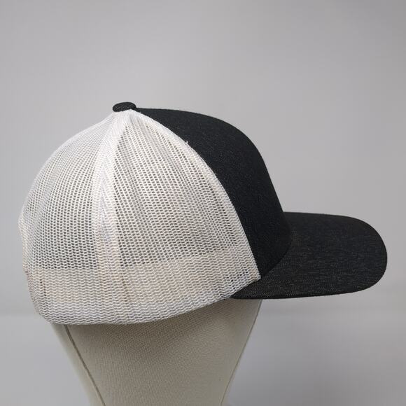 ESC Snapback Trucker Hat Black One Size Adjustable Embroidered Pacific Headwear - Picture 5 of 10